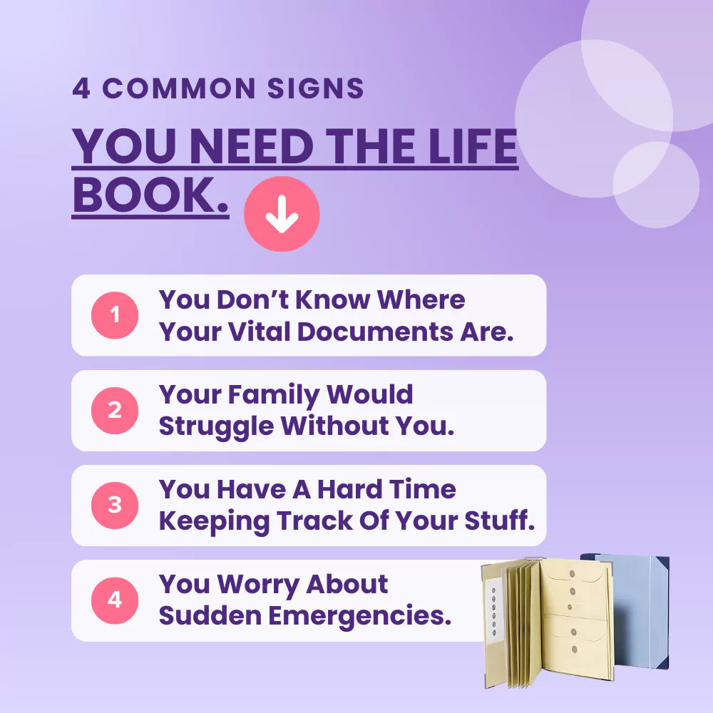 The Life Book Document Organizer