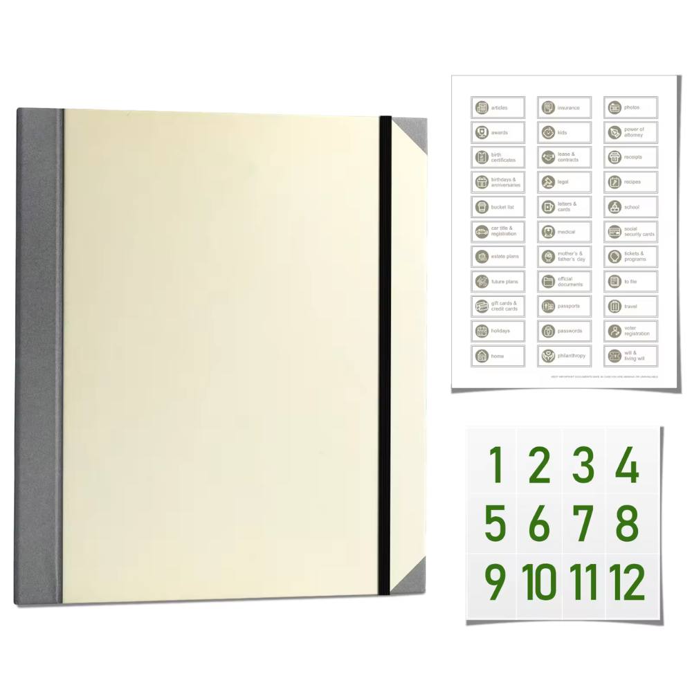 The Life Book Document Organizer