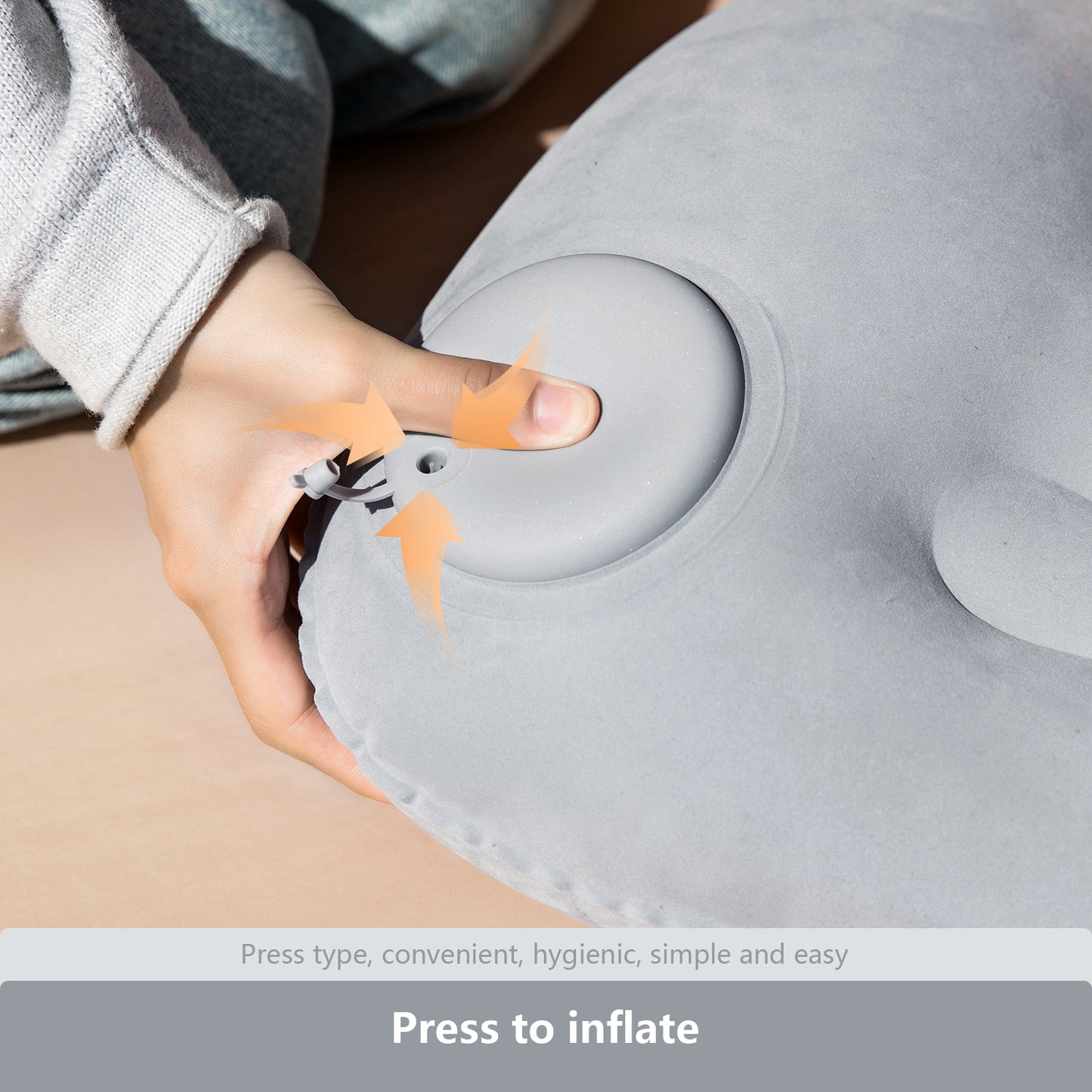 Ultralight inflatable pillow