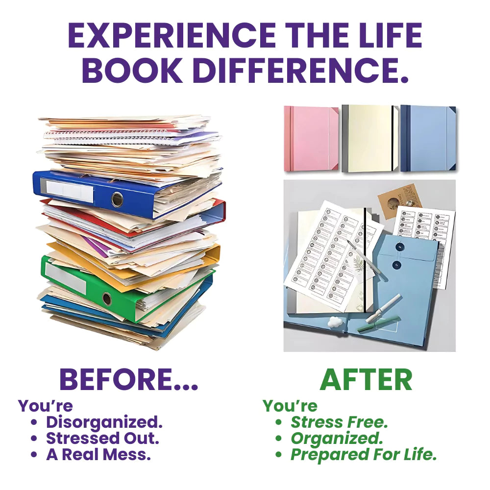 The Life Book Document Organizer