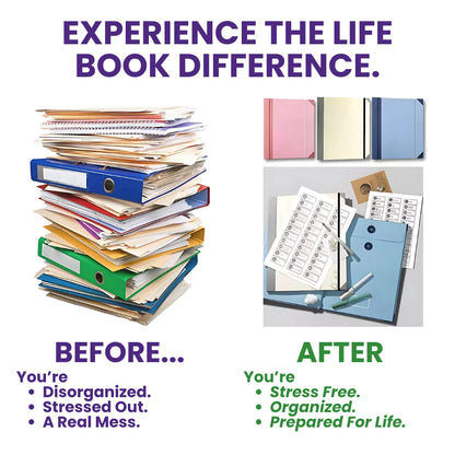 The Life Book Document Organizer
